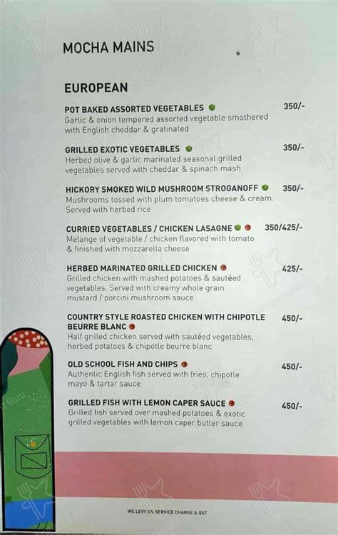 mocha cafe and bar menu|Mocha Café & Bar, Lalpur, Ranchi .